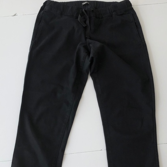 TNA - Aritzia - pants with elastic waist and cuffs - black - Picture 6 of 7